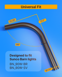 Suitable for Sunco Barn Lights, making it a universal fit.