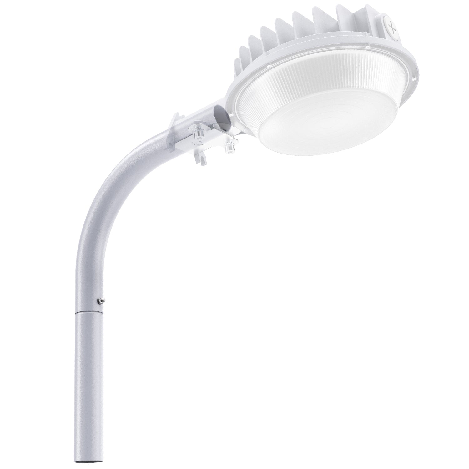 The Barn Light Arm Mount features a solidly built iron housing and excellent corrosion resistance.