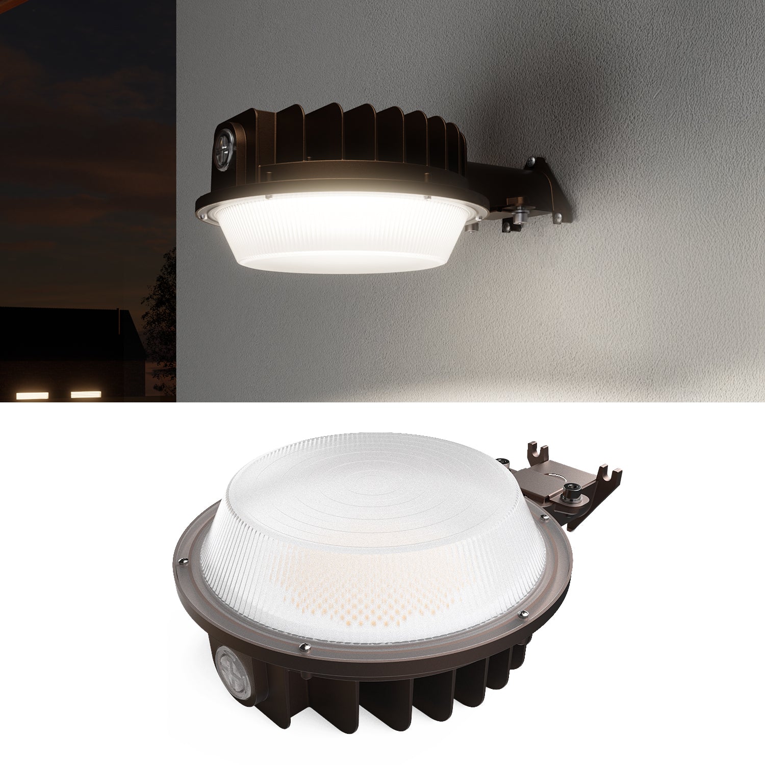 Upgrade your outdoor lighting with this durable and versatile LED Barn Light for superior performance and long-lasting reliability.
