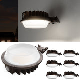Dark Bronze LED Barn Light, 90W, Dusk to Dawn Photocell, 12600 Lumens
