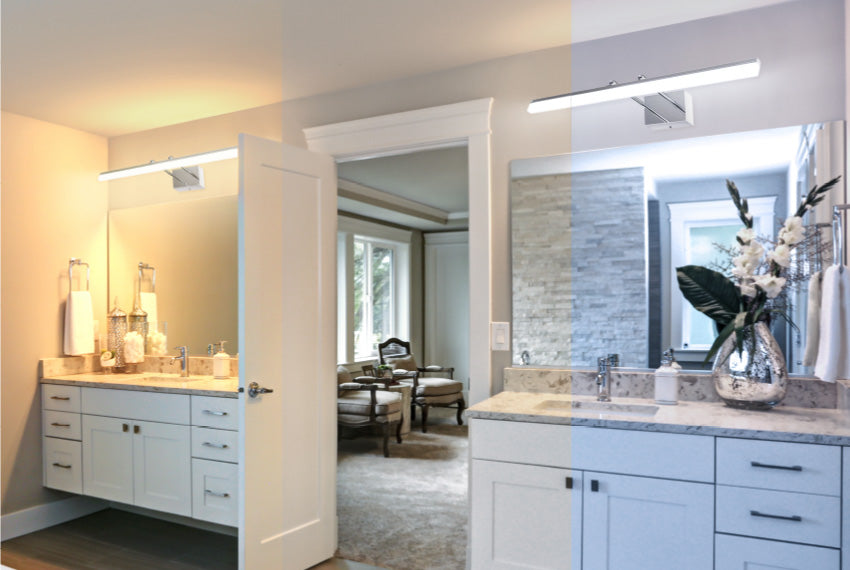 Vanity lights and bathroom needs