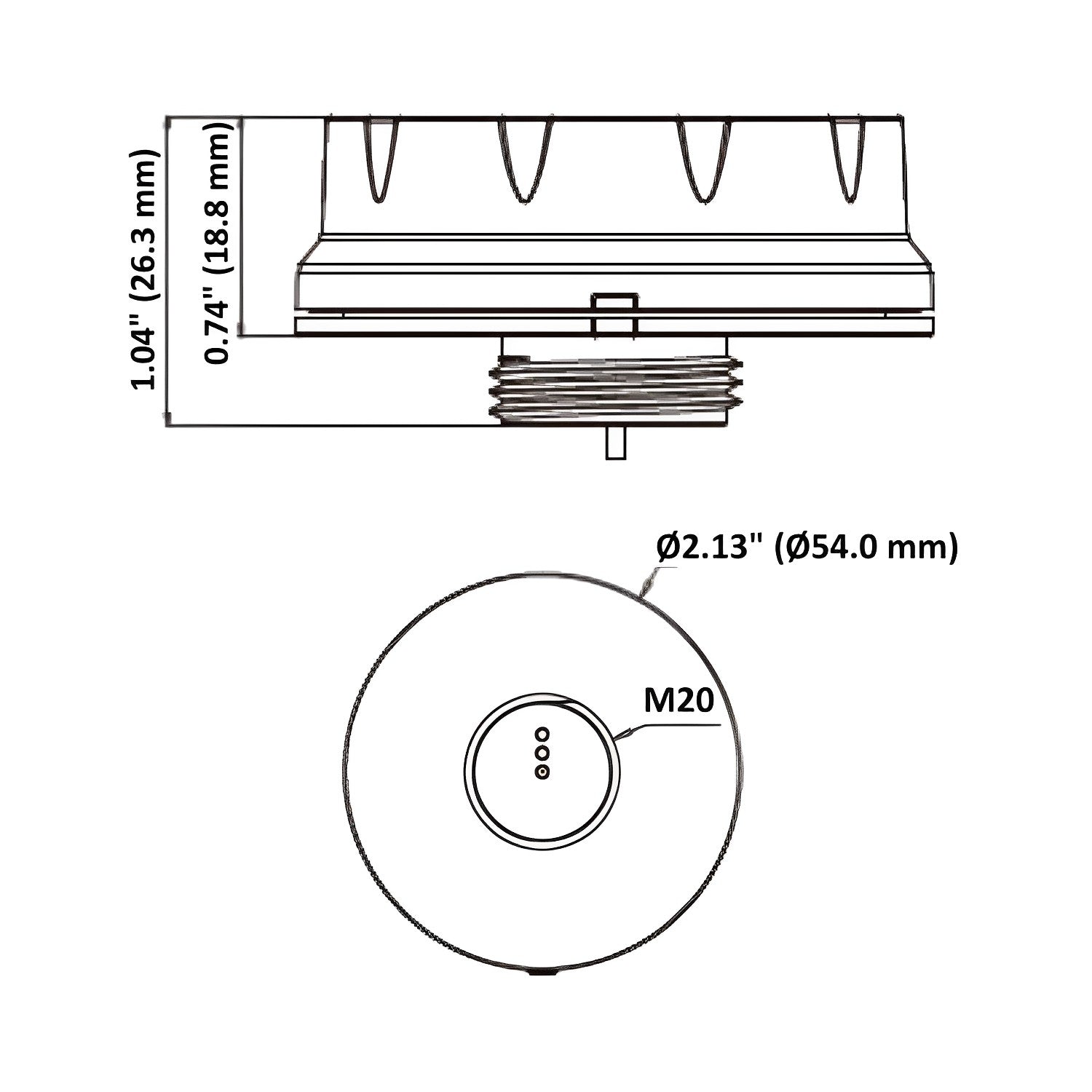 Bi-Level Microwave Motion Sensor