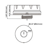 Bi-Level Microwave Motion Sensor