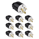 Enerlites Industrial Grade Locking Plug, 20A, L5-20P