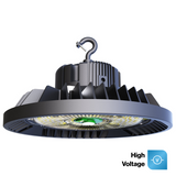 UFO High Bay LED Fixture, 250W/200W/180W, Orion, 277-480V, Selectable Wattage & CCT, 33700 Lumens