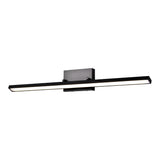 Modern Black Vanity Light Fixture - Adjustable - 17W - 1100 Lumens - 3000K/3500K/4000K Selectable CCT - ETL Listed