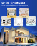 Illuminate your space with selectable hues that are also ideal for visual sensitivity.