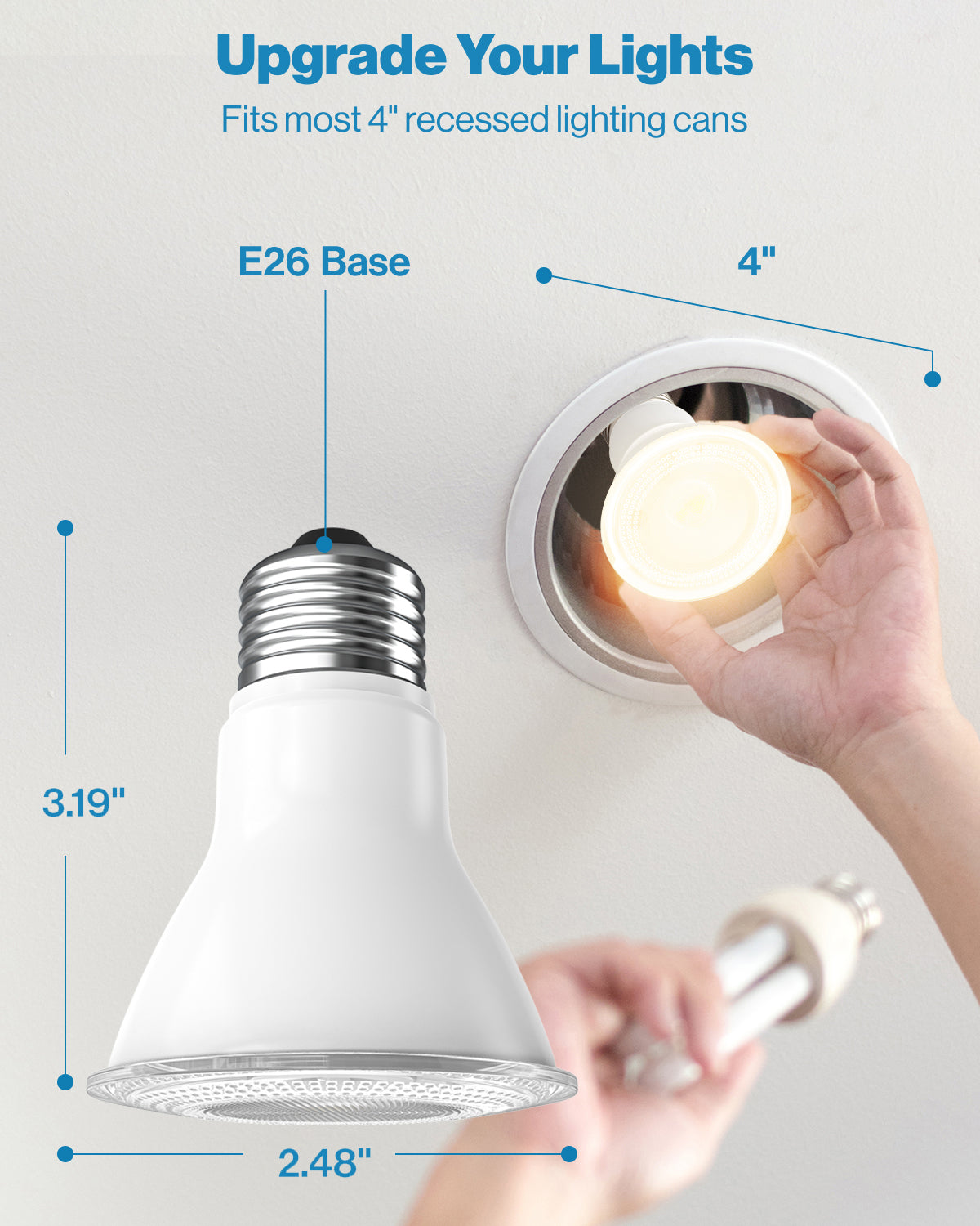 PAR20 LED Bulb, 500 Lumens