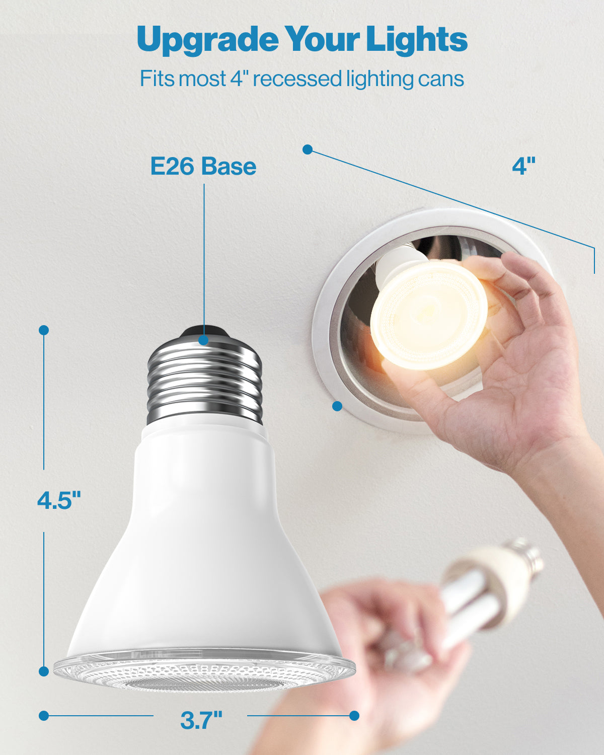 Experience instant, flicker-free, bright task lighting.