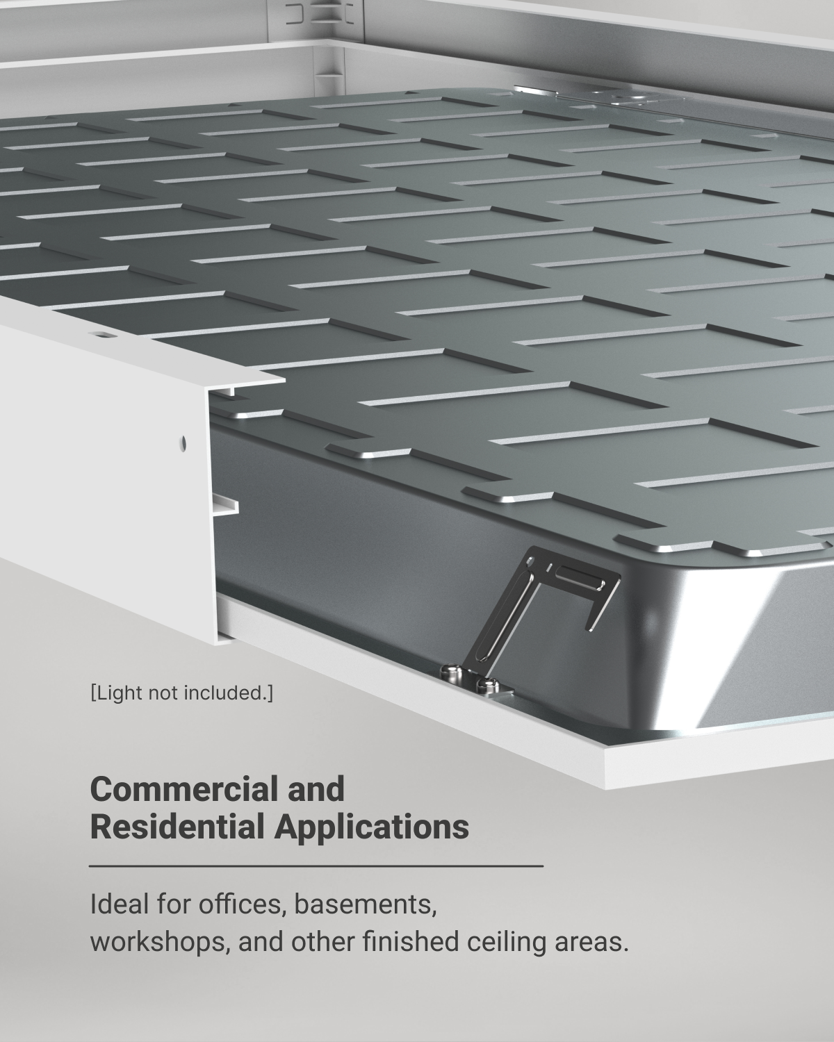 Install easily in offices, hospitals, schools, hallways, and more.