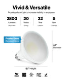 PAR38 Ultra Bright LED Bulb, 2800 Lumens
