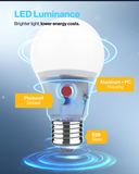 A19 LED Bulb, Dusk to Dawn Photocell, 800 Lumens