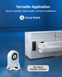 Apply on retrofits, fixture repairs, and new installations.