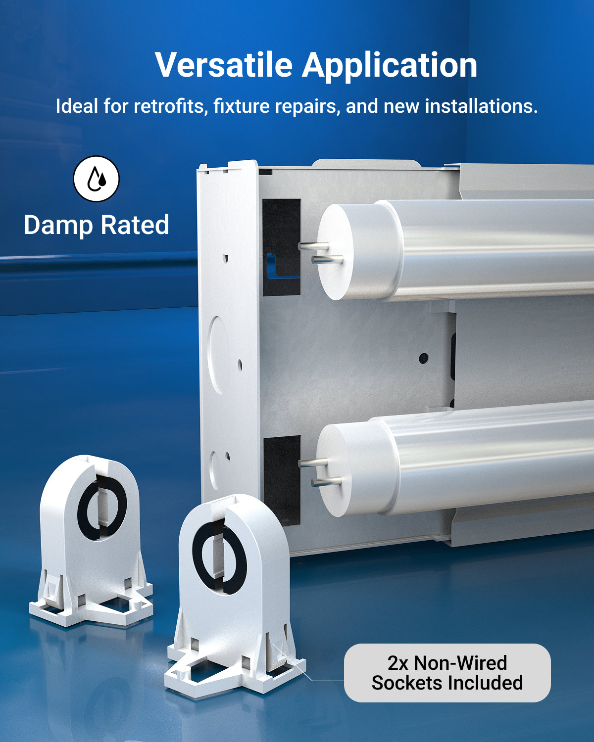 Ideal for retrofits, fixture repairs, and new installations.