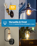 ST64 LED Bulb, Filament, 800 Lumens