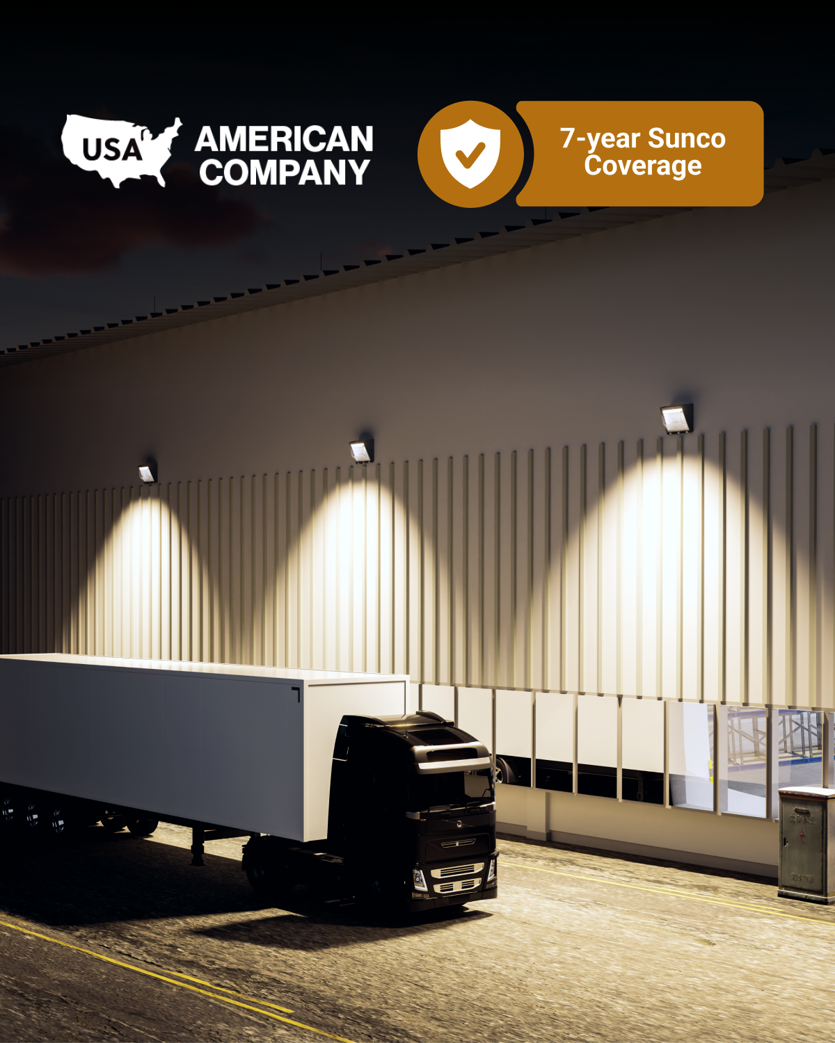 7 years of protection! Say hello to a brighter future with Sunco benefits - industry-leading coverage, support, and peace of mind.