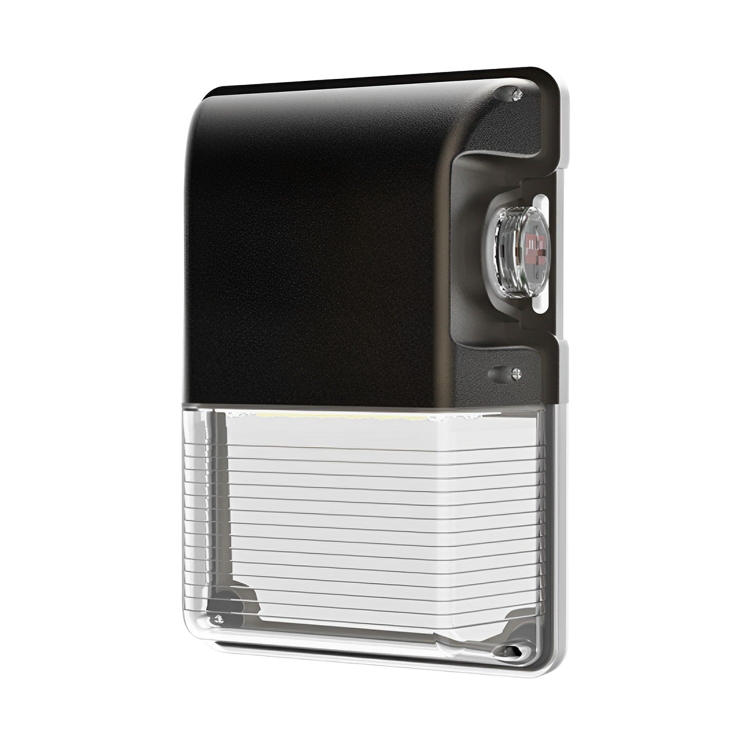 Image of 3000 Lumen Max - 25 Watt Max - Wattage and Color Selectable LED Wall Pack Fixture, 100-277V, IP66 Waterproof Outdoor Light, Bronze Finish