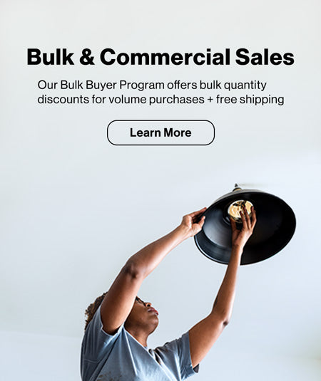 Bulk and commercial sales for LED lights