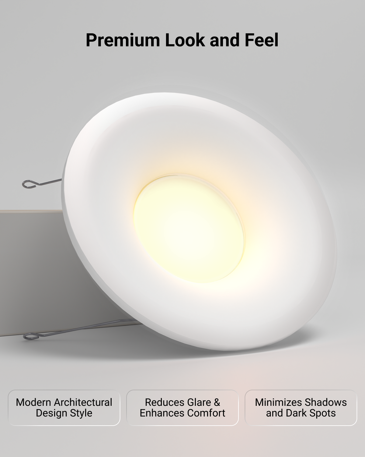 Sunco curved cone has a sleek, modern, premium look and feel.