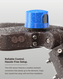 With an IP65 waterproof rating, surge protection, and a high-quality protective shell, this sensor safeguards against lightning, water, and corrosion for long-term durability.