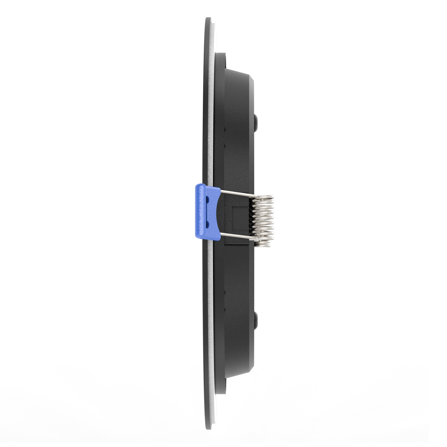 Recessed LED Lighting, 6-Inch, Slim, Wafer Thin, Black Trim, 14W, 850 Lumens