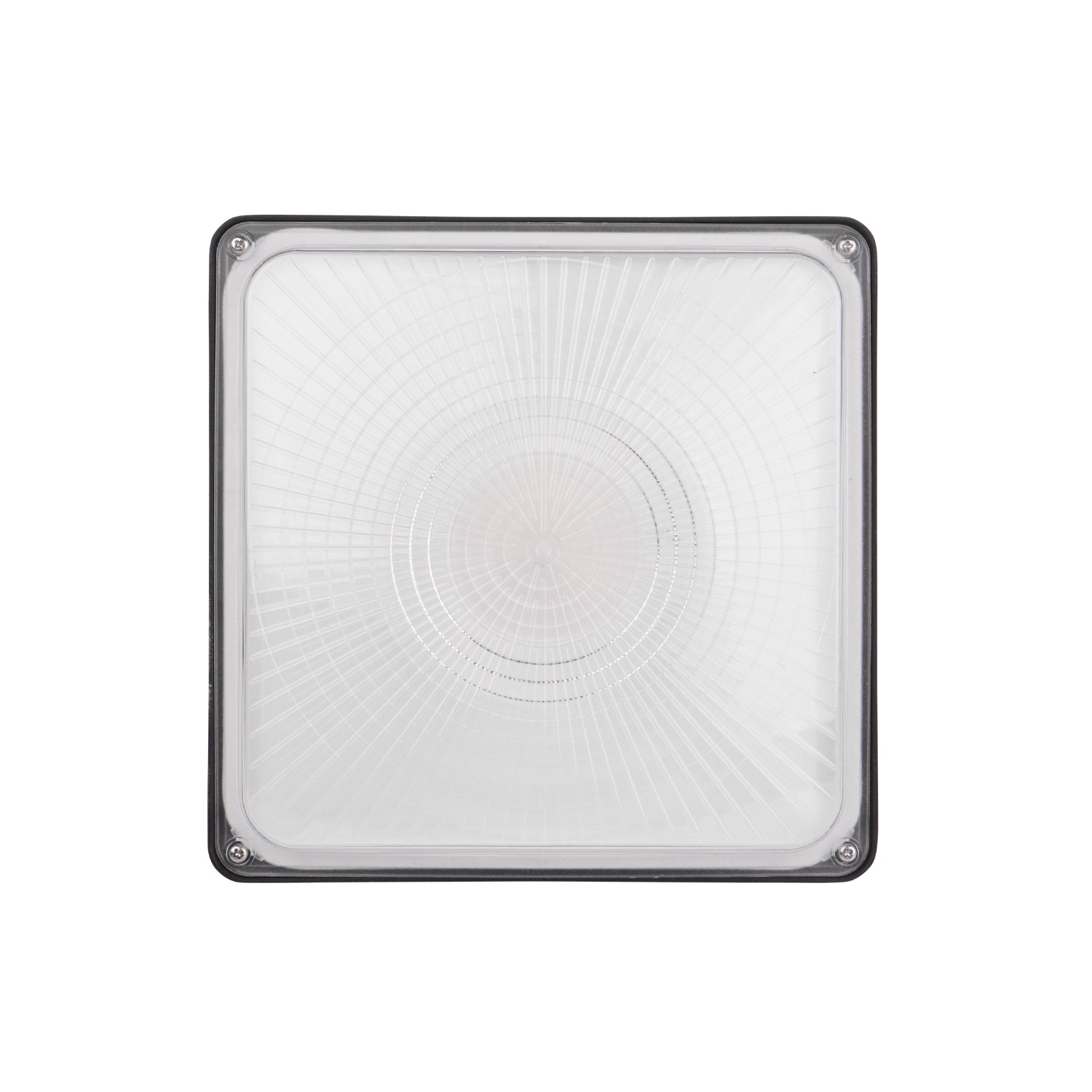 Dark Bronze LED Canopy Light, 63W/45W/30W, Selectable Wattage & CCT, 8500 Lumens