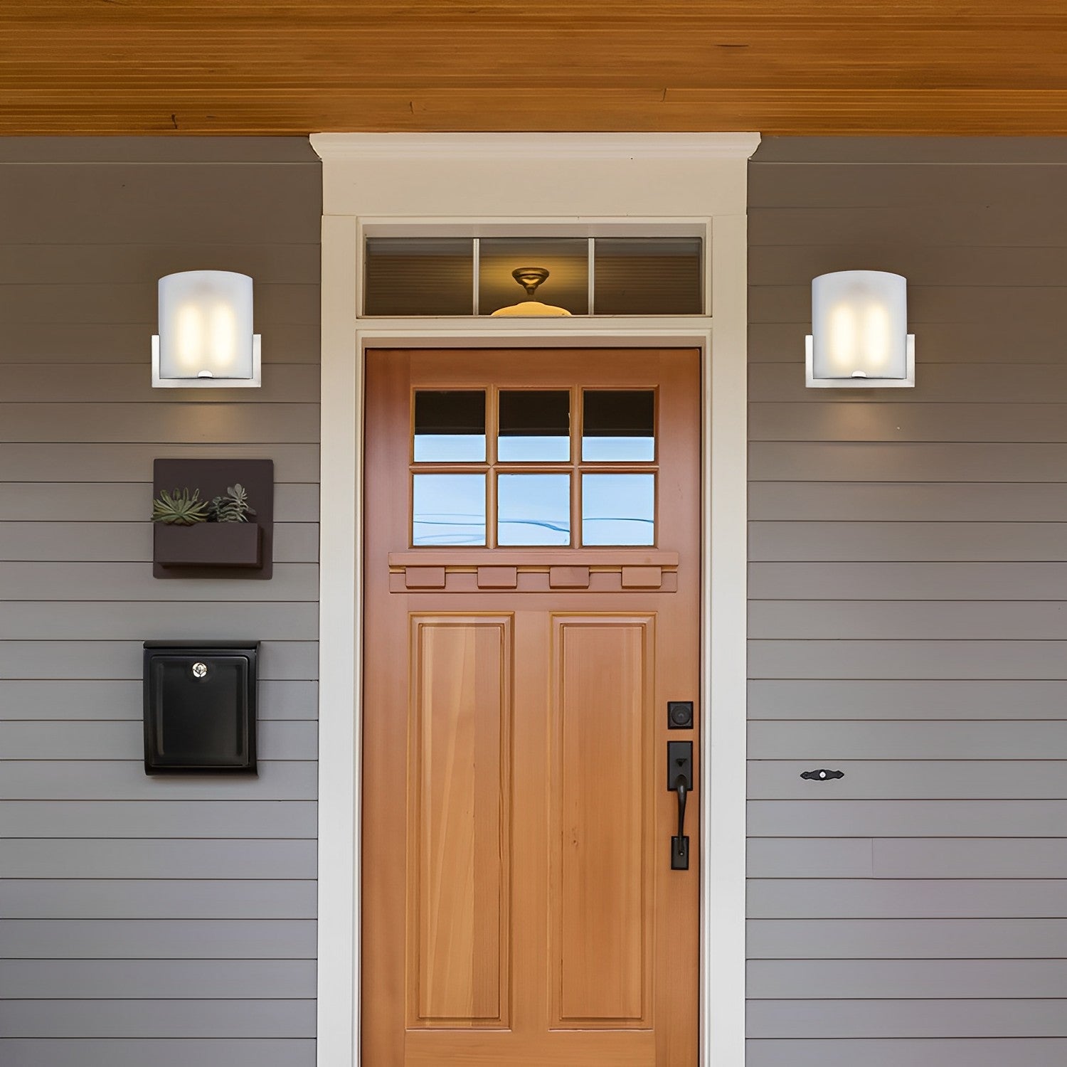 LED Satin Nickel Wall Sconce, 22W, Lyn, 1800 Lumens