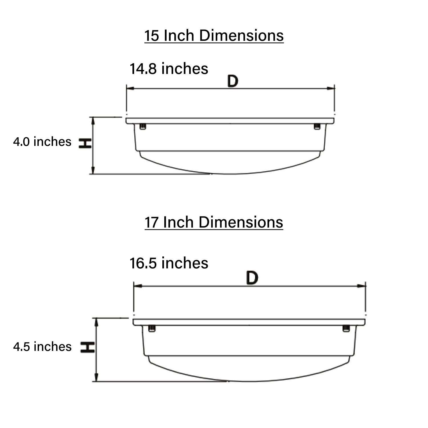 Round LED Satin Nickel Ceiling Light, Klein, Surface Mount, 2100 Lumens