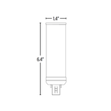 LED PL Retrofit Lamp, G24Q 4-Pin, Selectable CCT, 1500 Lumens