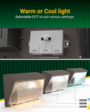 Choose between 3 color temperatures that align with your commercial space.