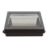 LED Semi Cutoff Wall Pack, Dusk to Dawn Photocell, 150W, Dimmable, 19500 Lumens