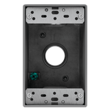 Enerlites 3/4 in. 1-Gang 3-Holes Weatherproof Box