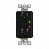 Enerlites Residential Grade 15A Tamper-Resistant Duplex Receptacle with Surge Suppressor