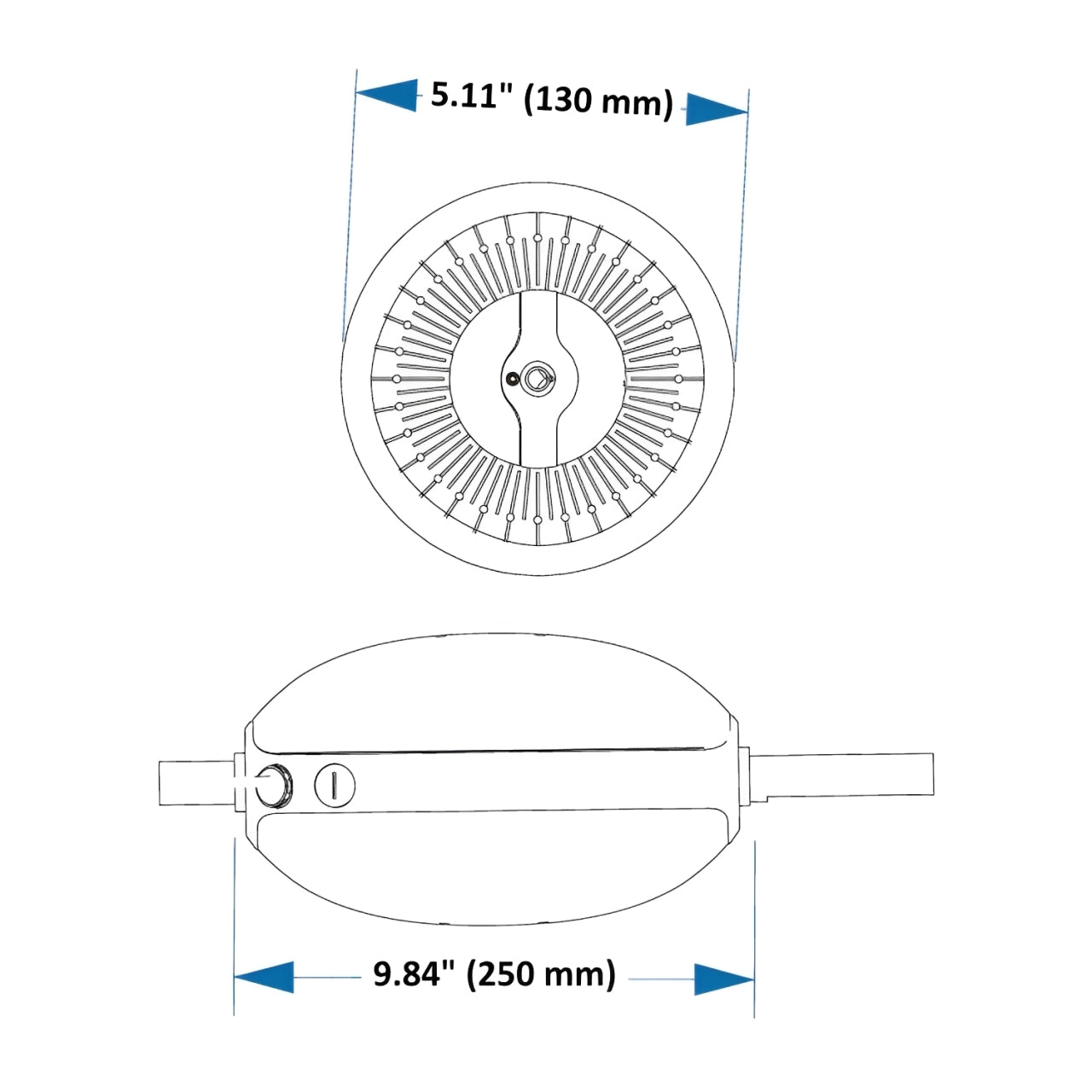 Emergency Battery, 40W/90 Min, UFO High Bay LED Fixtures