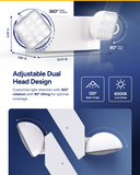 2 Head LED Emergency Light