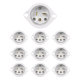 Enerlites Straight Blade Flanged Inlet, 20A, 5-20PFI