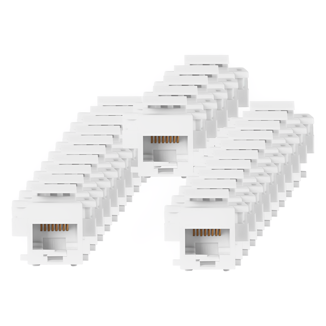 Enerlites Category 5e Jack Keystone Wall Plate Connector