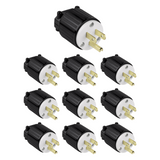 Enerlites Straight Blade Plug, 15A, 5-15P