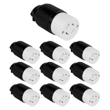 Enerlites Industrial Grade Locking Cord Connector, 20A, L15-20C