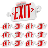 2 Round Head LED Exit Sign (Red)
