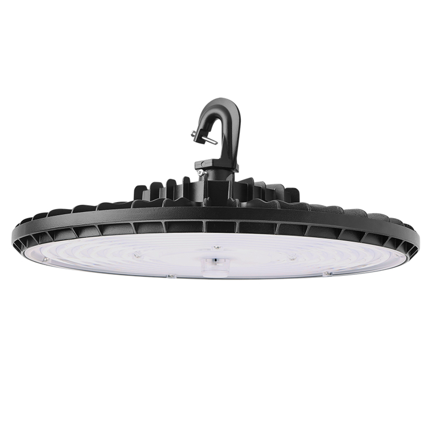 UFO High Bay LED Fixture, 210W/168W/126W/84W, River, Selectable Wattage & CCT, 32000 Lumens