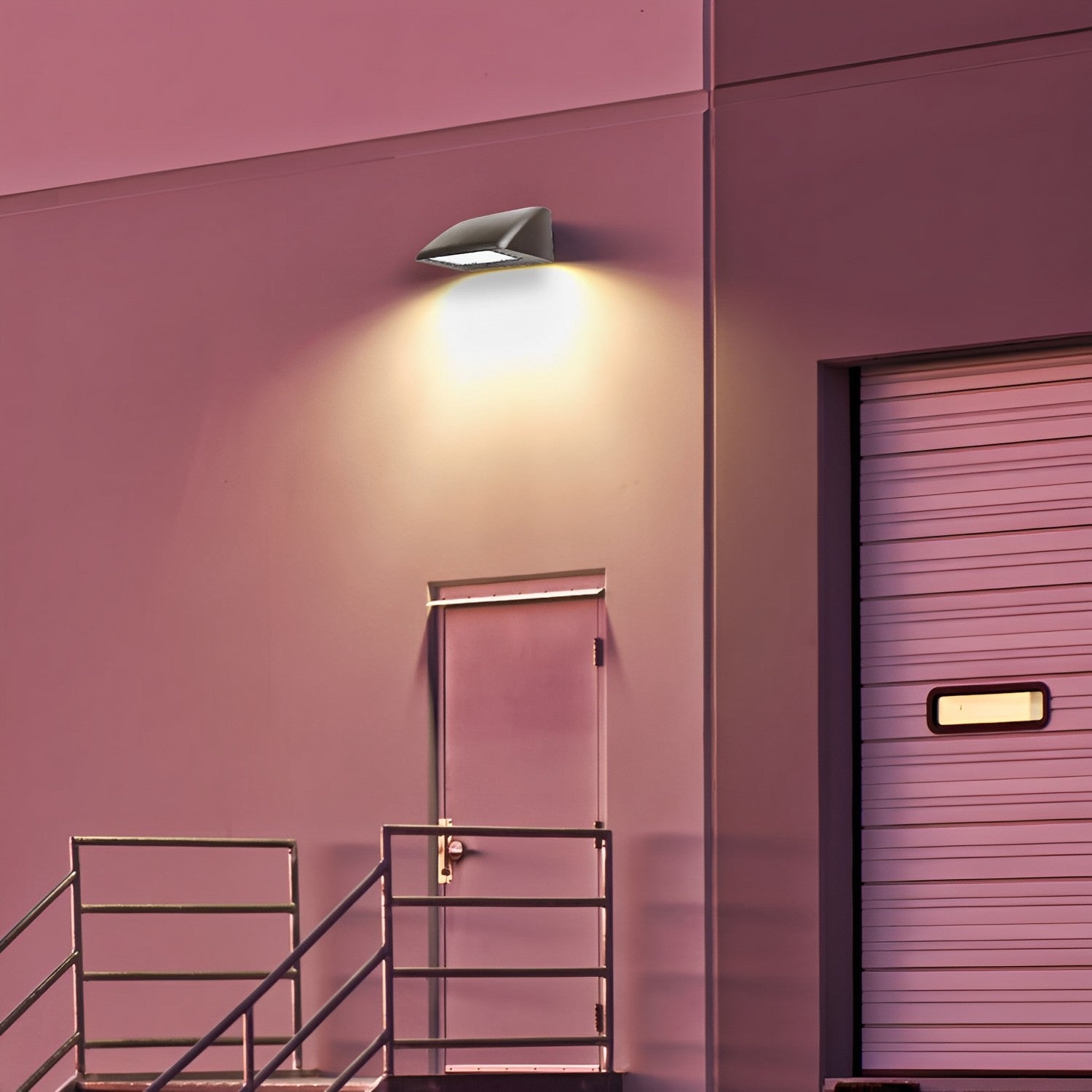 LED Full Cutoff Wall Pack, 95W/76W/57W/38W, Selectable Wattage & CCT, 15000 Lumens