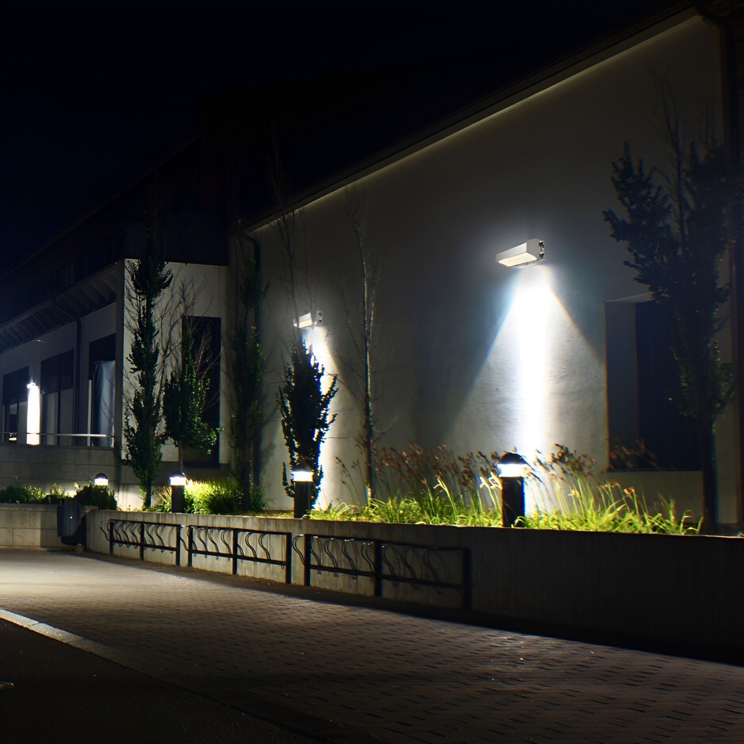 LED Full Cutoff Wall Pack, 80W/60W/50W/40W, Selectable Wattage & CCT, 10400 Lumens