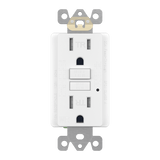 Enerlites 15A GFCI Tamper Weather-Resistant Outlet, Self Testing, Self Grounding with LED Indicator Light