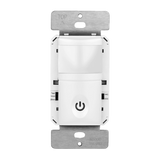 Enerlites 180° PIR Occupancy/Vacancy Motion Sensor Wall Switch, Neutral Wire Required, Single Pole