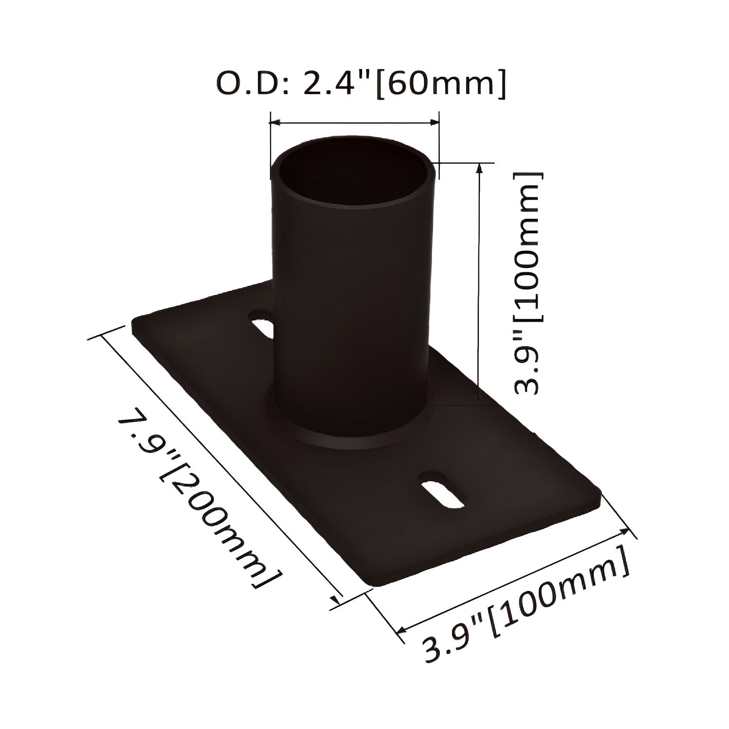 Tenon Adapter for Area Light Slip Fitter Mount