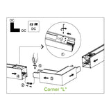 Connectors for LED Linear Pendant Lights