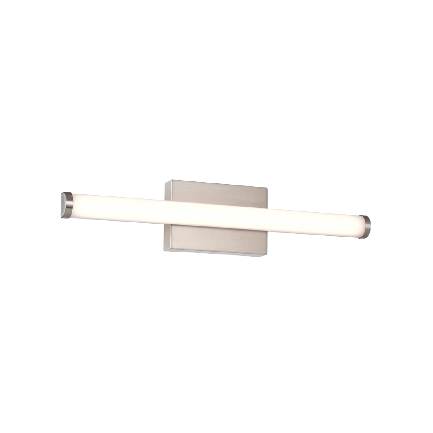LED Satin Nickel Vanity Light, Remington, Selectable CCT, 3500 Lumens