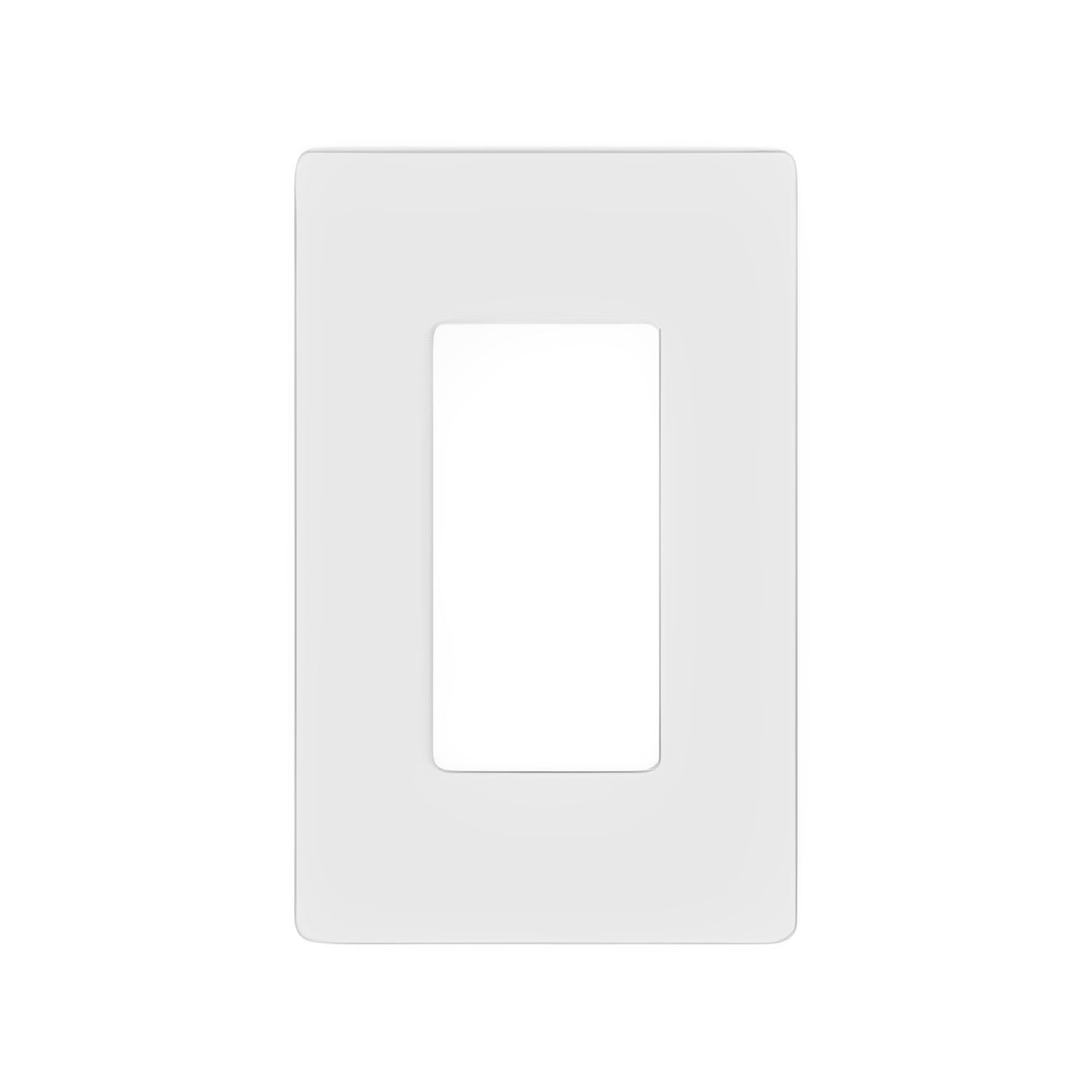 Lutron Claro Multi-Gang Wallplate, Screwless Designer Style, Gloss Finish