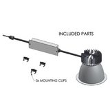 Commercial Recessed LED Retrofit Lighting, 10 Inch, 40W, 4000 Lumens